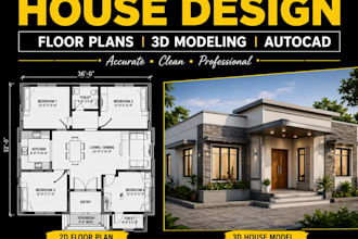 create 2d floor plans autocad