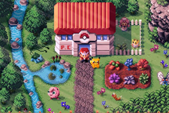 create custom pokemon, fakemon sprite , fusion and regional form pixel design