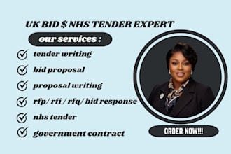 write an nhs tender response or healthcare bid proposal for the UK, cqc, rfp,rfq