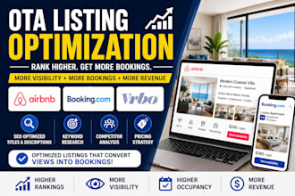 create and manage vacation rental, airbnb, booking com, vrbo, agoda ota listings