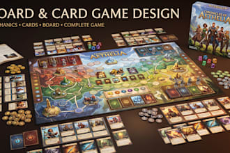 develop board game, card game development board game design card game design