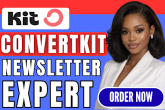 setup convertkit email marketing kit automation kit newsletter kit landing page