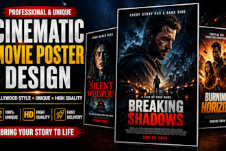 design stunning movie poster designs short film