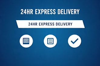 do fast typing and english translation services in 24h