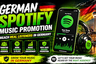 do german spotify music promotion