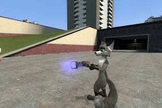 create custom garrys map, gmod player model, weapons for garrys mod, sfm model