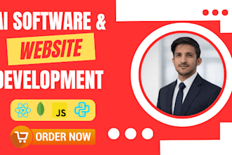 full stack ai website, ai software development