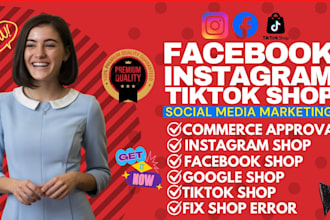 setup usa tik tok shop tiktok shop dropshipping facebook shop instagram shop