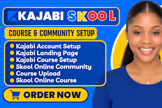 setup kajabi website skool credit repair online course community kajabi courses