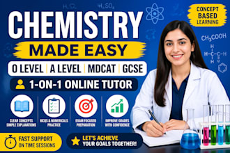be your online chemistry tutor for o level, a level, mdcat and gcse