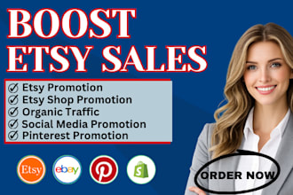 do etsy shop promotion, etsy seo, etsy promotion to boost etsy traffic and sales