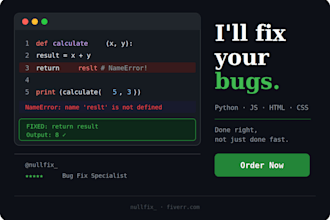 fix coding bugs in different languages