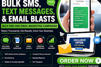 send bulk SMS marketing campaign text message