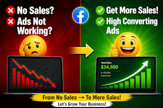 be your facebook ads expert for ecommerce and local business