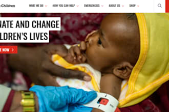 design squarespace nonprofit website charity fundraising donation website