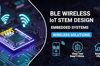 design and implement ble based wireless embedded systems for iot