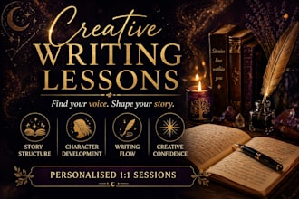 provide 1 to 1 writing lessons