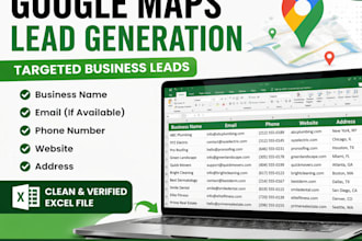 find targeted google maps leads with emails