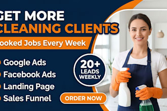 get window cleaning and gutter cleaning leads via facebook ads