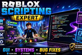 script roblox game systems, gui, and fix lua bugs fast