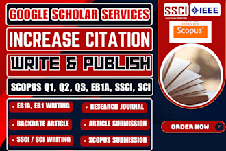 increase google scholar citation write publish medical article on scopus journal