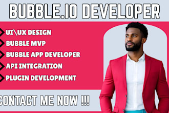 bubble io, build bubble app, bubble website, bubble saas, bubble io mvp