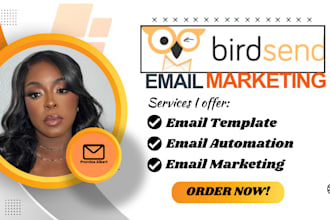 setup birdsend email marketing birdsend email campaign