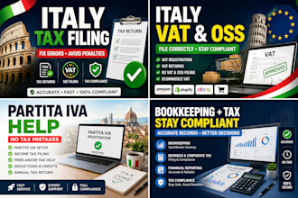italy tax filing italy tax return vat partita iva tax compliance tax consulting