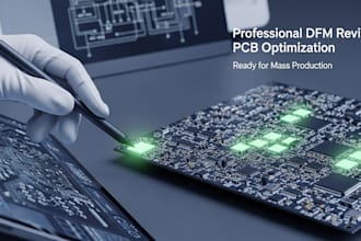 perform professional dfm review and optimize your pcb for mass production