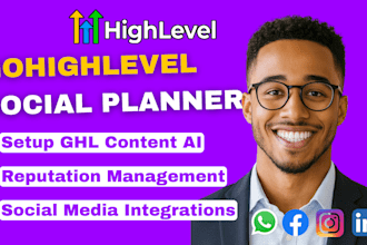 gohighlevel social planner ghl content ai ghl reputation management ghl whatsapp