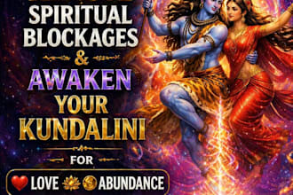 remove spiritual blockages and awaken your kundalini for love and abundance