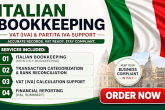 do italian tax return bookkeeping vat and partita iva complaince