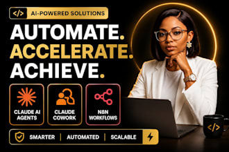 build claude ai agents, claude cowork, and n8n for business workflow automation
