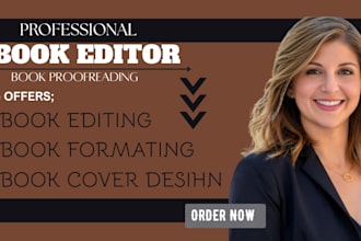 edit and proofread your fiction and nonfiction book