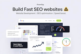 do website development and SEO with low bounce back