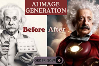 create an ai generated image and professional midjourney illustration