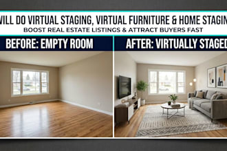 do real estate virtual staging virtual furniture and home staging