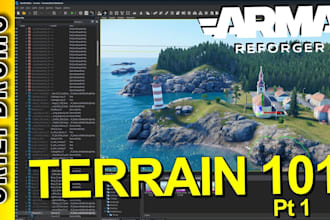 create unique arma reforger maps, terrains and environments