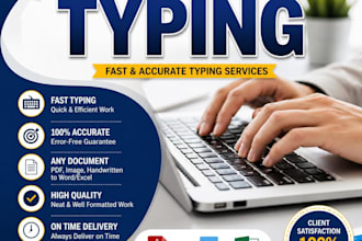 do fast typing work from image or handwritten notes to word