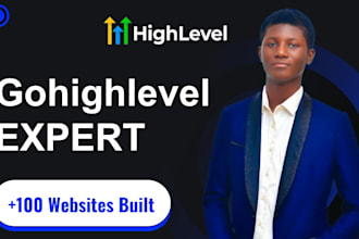 be ghl gohighlevel expert to setup website funnel workflow survey voice ai bot