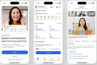 code ai elearning like udemy, duolingo online course app, ai quiz app, lms web