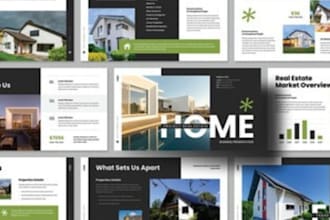design real estate open house property brochure buyer seller guide booklet