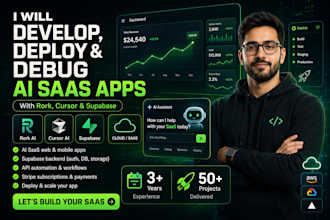 develop, deploy, and debug ai saas web and mobile apps with rork and supabase