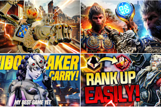 create professional youtube thumbnails for you