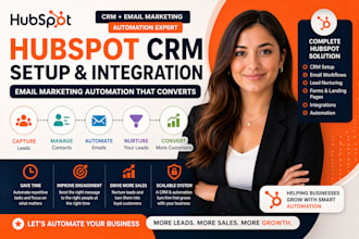 setup hubspot crm integration for email marketing automation