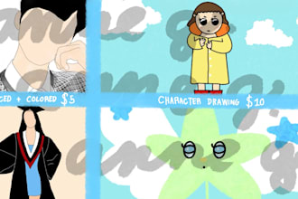create a simple colored drawing