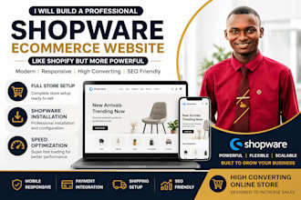 build a high converting shopware ecommerce website design shopware store setup