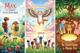 children book illustration and children book illustration