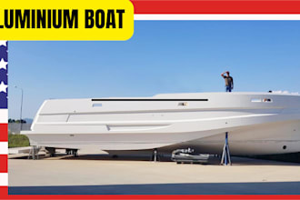 design professional yacht, boat, and ship 3d model as a naval architect