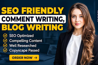 do manual blog commenting for SEO backlinks